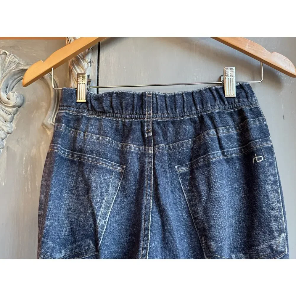 Rag & Bone Miramar Jogger Pants Sz XXS Women’s Blue Jeans Denim Print - Picture 4 of 16